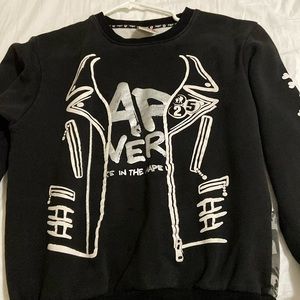 Aape universe sweat shirt